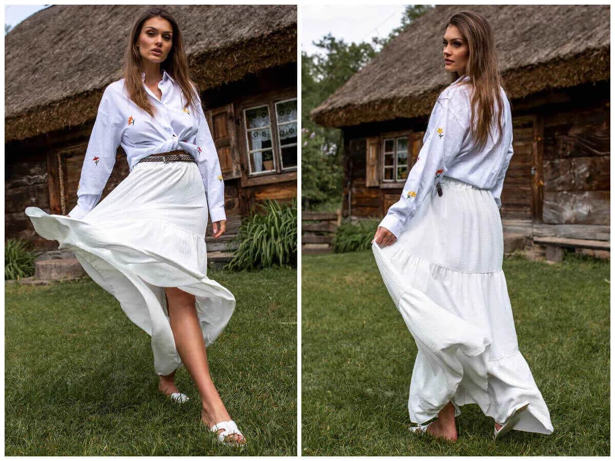 Jak stylizować długą spódnicę dresową na każdą okazję?